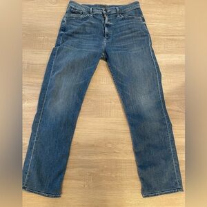 Mother jeans- size 32- The Rider Mid Rise Ankle Straight Leg Jeans.